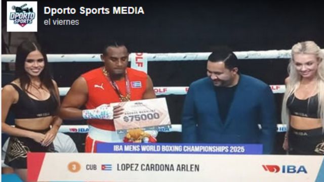 Bronce y 75 Mil Dólares para boxeador Cubano Arlen López