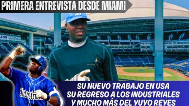 Rompió el silencio Rudy Reyes sobre su éxito en Miami y el regreso al equipo Industriales en Cuba.