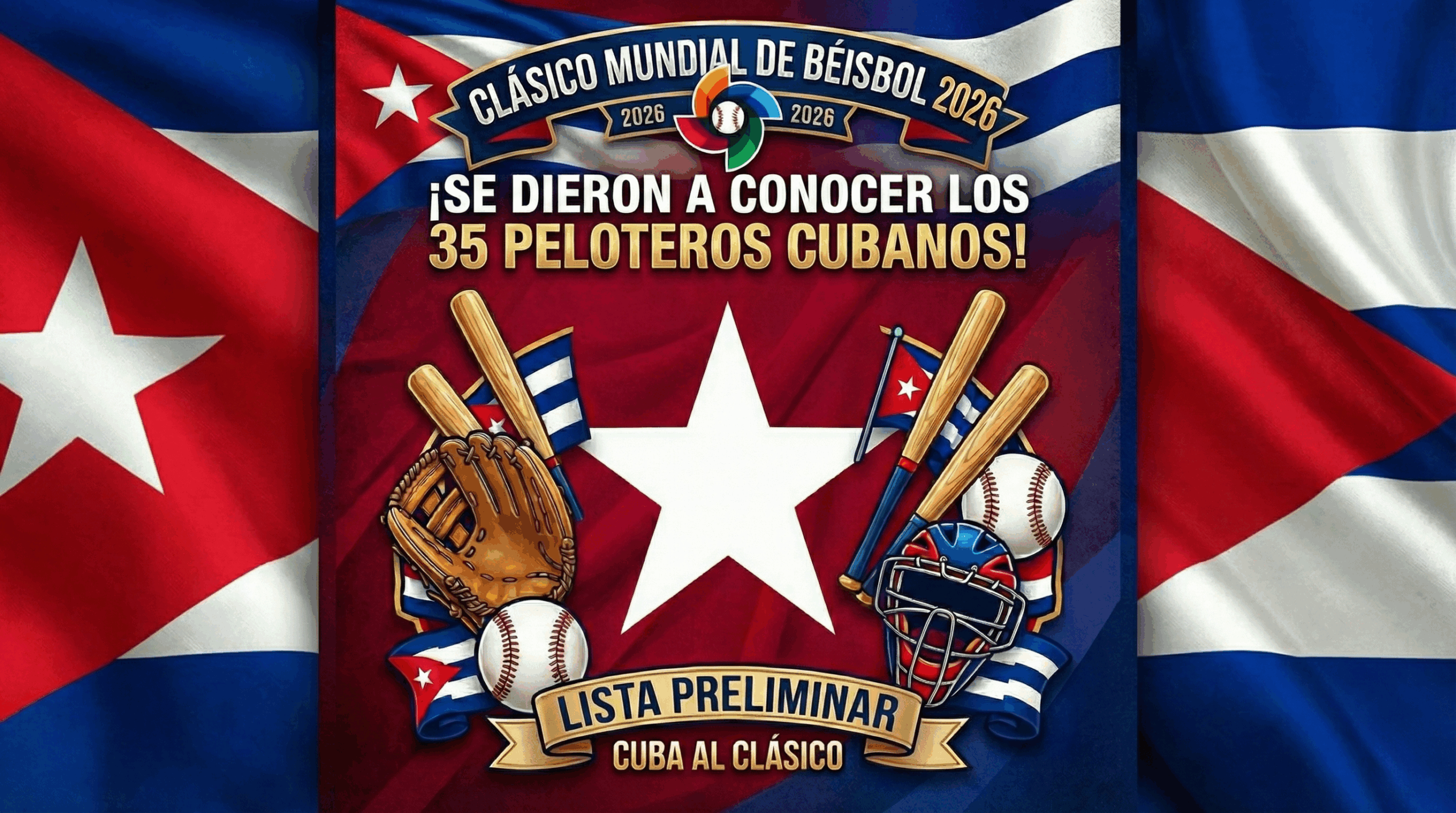 Cuba ENTREGÓ LISTADO para el Clásico Mundial