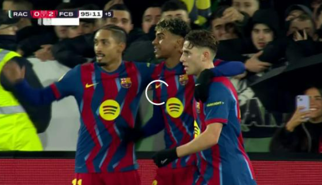 El Barca derrota al Racing y se mete en los cuartos de final