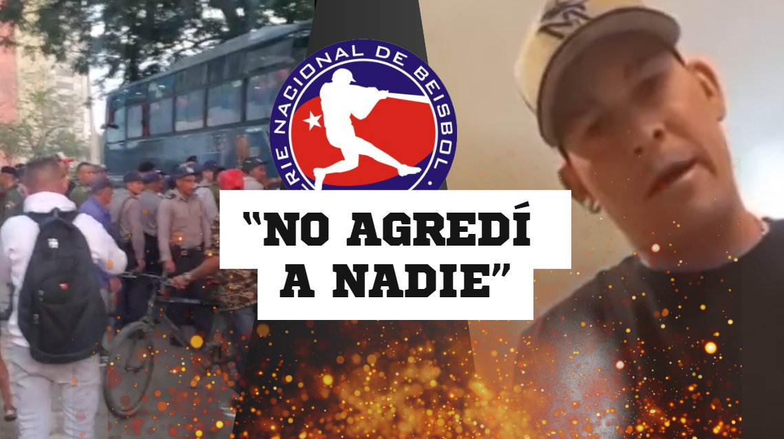 La policía interviene en discusión en estadio de Holguín, y pelotero NEGÓ AGRESIÓN con bate